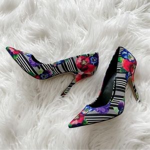 NWOT ALDO Floral Pump Stiletto Heel